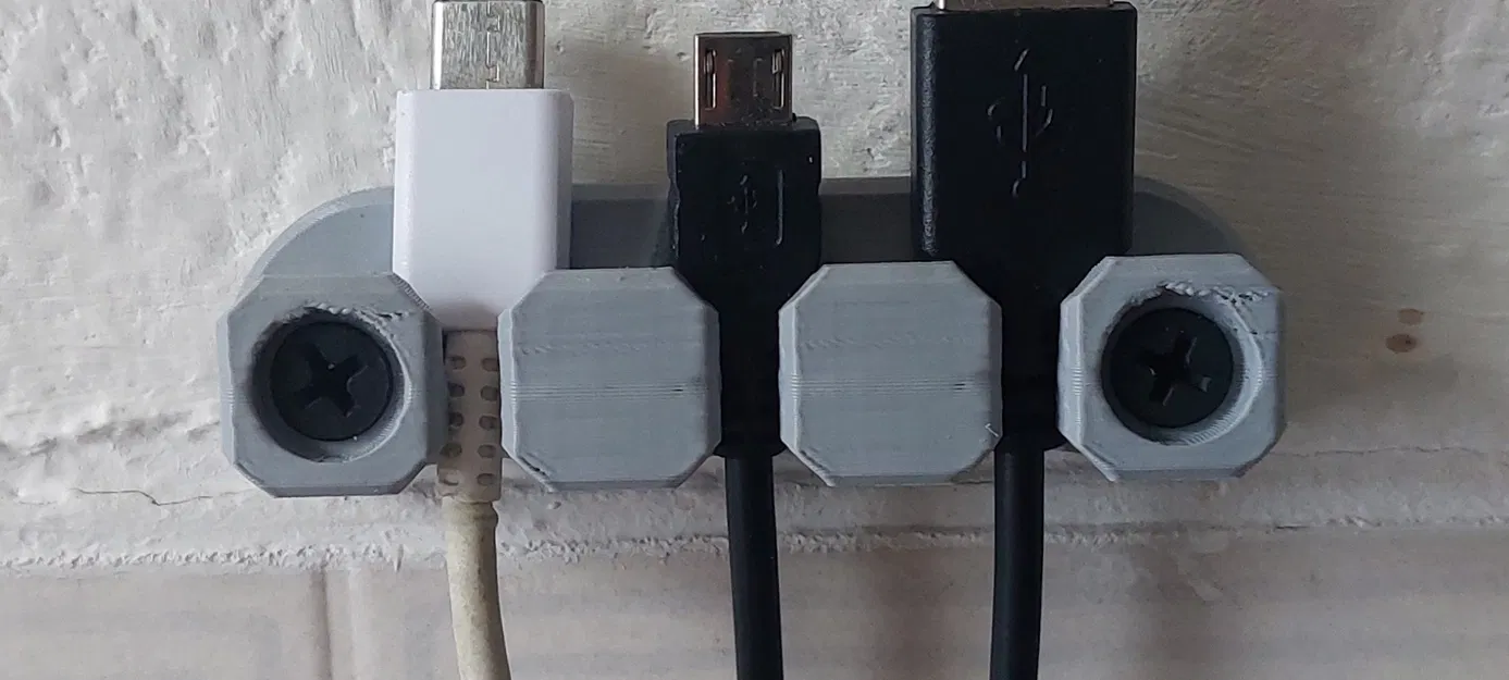 Giá đỡ cáp USB với 3 khe cắm và khả năng mở rộng - Image 1