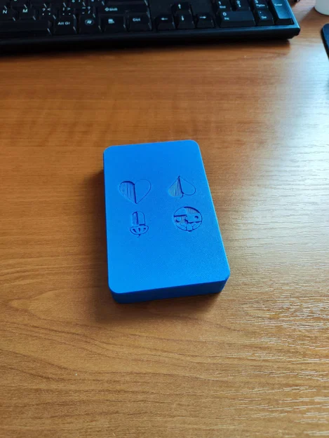 Hộp đựng bài "prší" với họa tiết "prší - Image 2