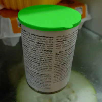 Nắp hộp thức ăn cho mèo đường kính 75mm