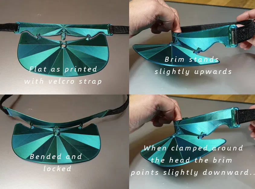 Mũ bảo vệ đầu tùy chỉnh với thiết kế in phẳng - Image 4