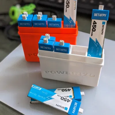 Hộp pin LiPo 1S cho pin 450/550 mAh