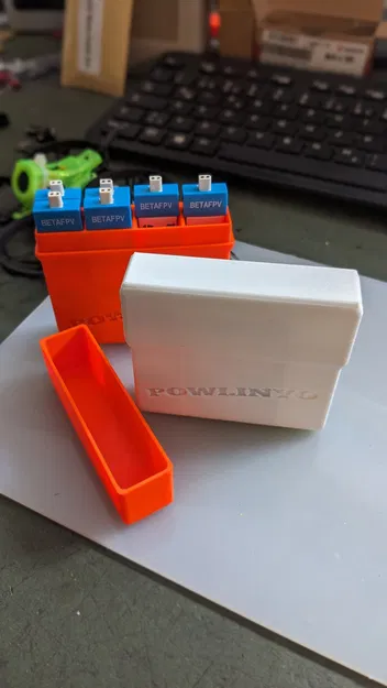 Hộp pin LiPo 1S cho pin 450/550 mAh - Image 2