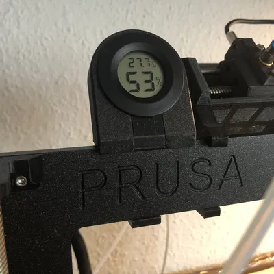 Giá đỡ hygrometer gắn vào khung Prusa