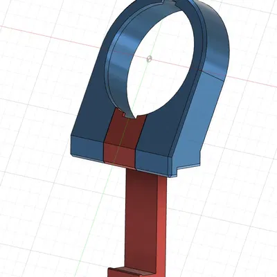 Giá đỡ hygrometer gắn vào khung Prusa