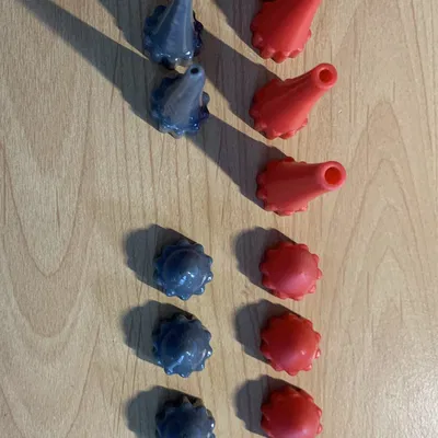 Vòi phun và nút bần cho súng niêm phong