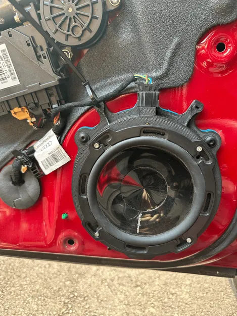 Bộ chuyển đổi loa Audi A4 B6 và đệm chống rung - Image 1