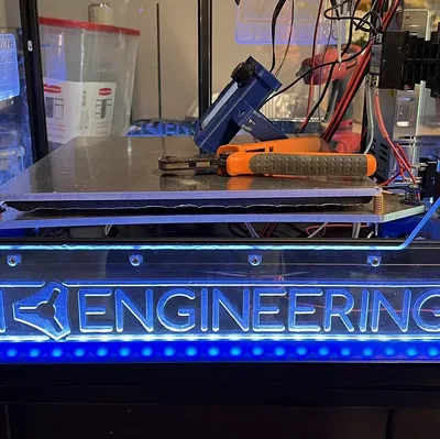 Giá đỡ LED acrylic 10mm cho máy in MP3DP V4