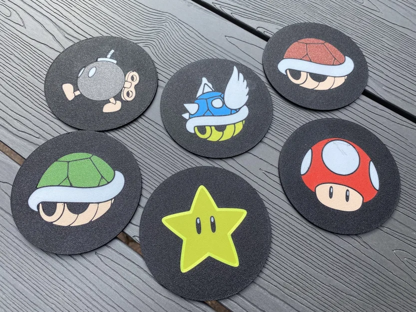 Đế lót Mario Kart Starman với hiệu ứng phát sáng - Image 3