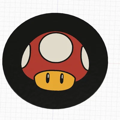 Giá đỡ ly Mario Kart hình nấm độc đáo