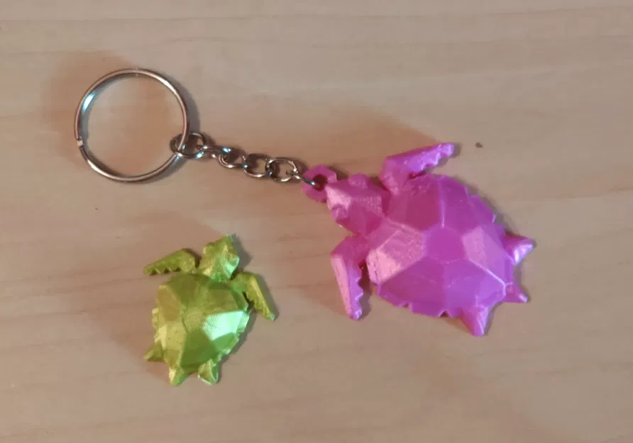 Rùa dễ thương phong cách low poly làm đồ trang trí - Image 3