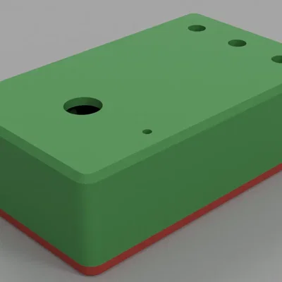 Hộp in 3D cho bàn đạp hiệu ứng guitar