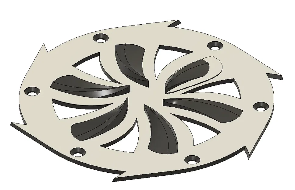 Bánh xe phong cách cho Luba với chỗ ẩn AirTag - Image 2