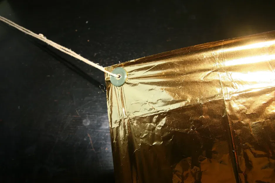 Vòng gắn kết bằng foil mỏng cho cáp hoặc dây thừng - Image 1