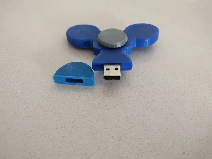 USB drive trong mô hình spinner chống căng thẳng - Image 1