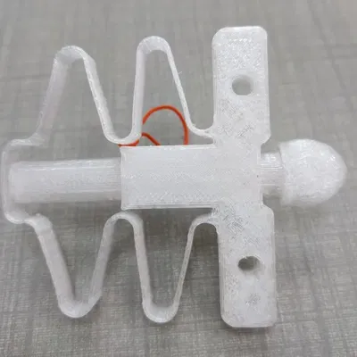 Bệ phóng tên lửa lò xo nhỏ có thể in được