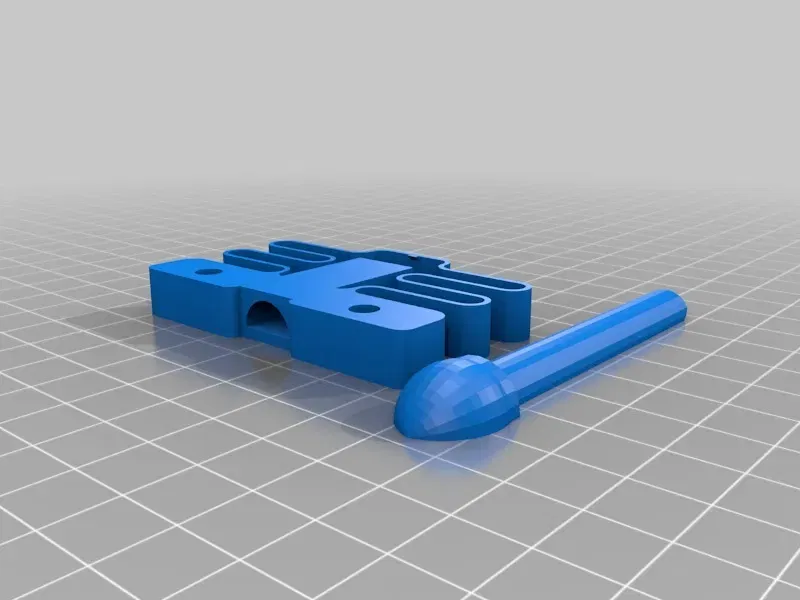 Bệ phóng tên lửa lò xo nhỏ có thể in được - Image 4