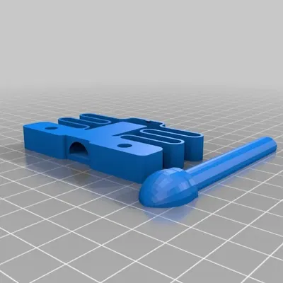 Bệ phóng tên lửa lò xo nhỏ có thể in được