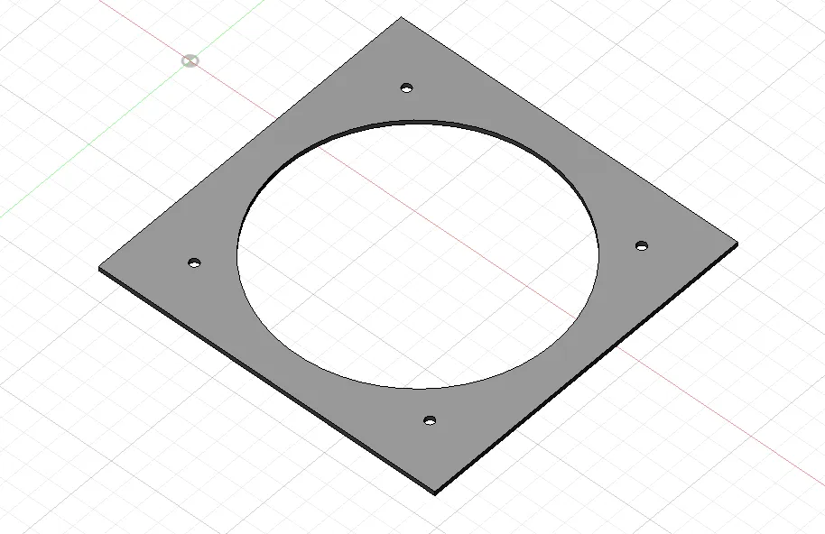 Nắp quạt 120mm cho máy in 3D - Image 1