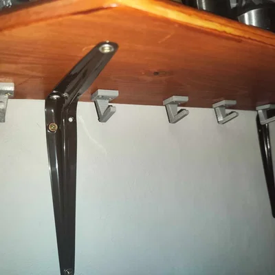 Giá treo đơn giản cho bếp