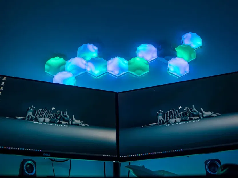 Bảng đèn LED tự chế theo phong cách Nanoleaf - Image 2