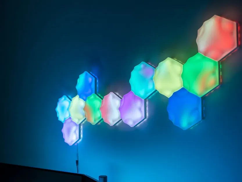 Bảng đèn LED tự chế theo phong cách Nanoleaf - Image 3