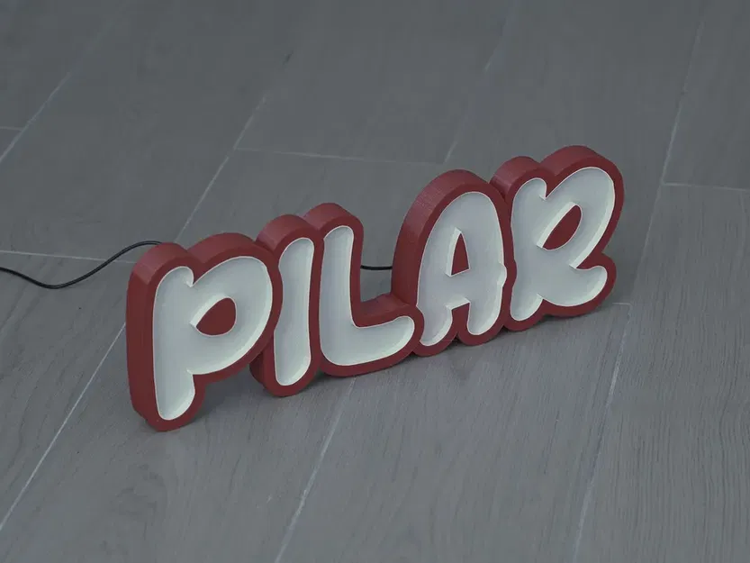 Đèn LED Marquee Pilar trang trí sáng tạo - Image 2