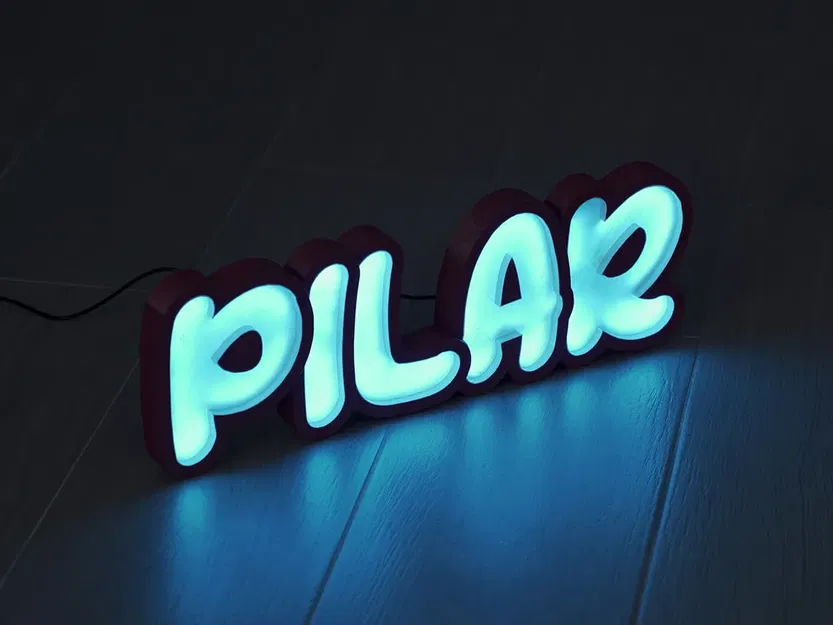 Đèn LED Marquee Pilar trang trí sáng tạo - Image 3