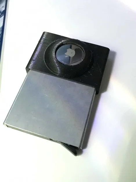 Giá đỡ AirTag cho ví thẻ kim loại bằng nhôm - Image 1