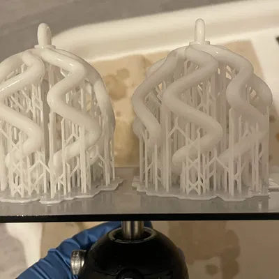 Quả cầu Giáng Sinh trang trí đẹp mắt