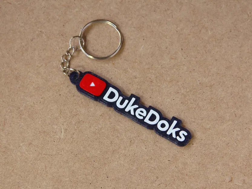 Móc khóa đa sắc màu DukeDoks - Image 1