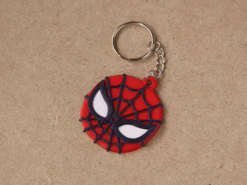 Móc khóa Spiderman nhiều màu sắc - Image 1