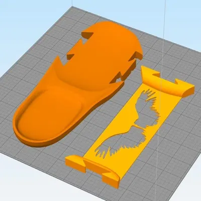 Dép xỏ ngón thiết kế dễ in từ Fusion 360