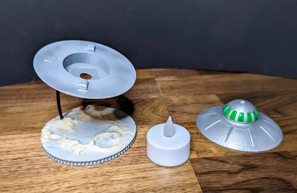 Đèn LED trà bay UFO độc đáo và sáng tạo - Image 3