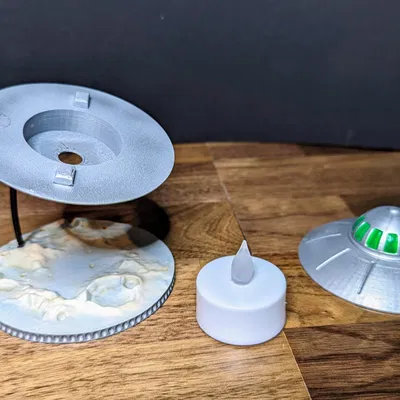 Đèn LED trà bay UFO độc đáo và sáng tạo