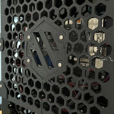 Cửa thông gió tấm phía sau voron v0.2 không có usb