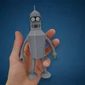 Nhân vật Bender dễ in 3D với các bộ phận di động - Thumbnail 1