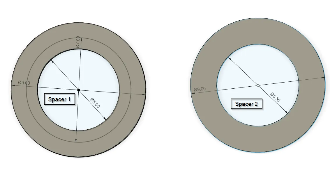 Bộ spacer cho máy ép nhiệt Jo Presser - Insert ren - Image 3