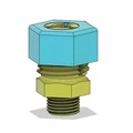 Đầu nối ống PTFE chống di chuyển cho máy in 3D - Thumbnail 5