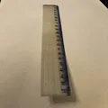 Thước kẻ 21 cm in PLA trong suốt, có độ chia rõ ràng - Thumbnail 4