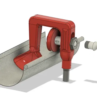 Công cụ làm sạch máng xối cao bằng ống IRO