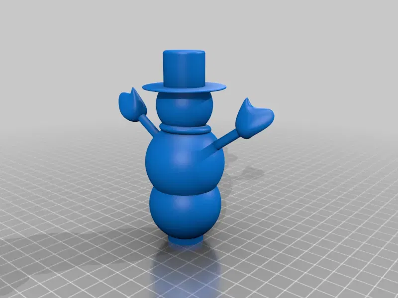 Người tuyết dễ thương cho mùa Giáng Sinh - Image 2