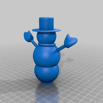 Người tuyết dễ thương cho mùa Giáng Sinh