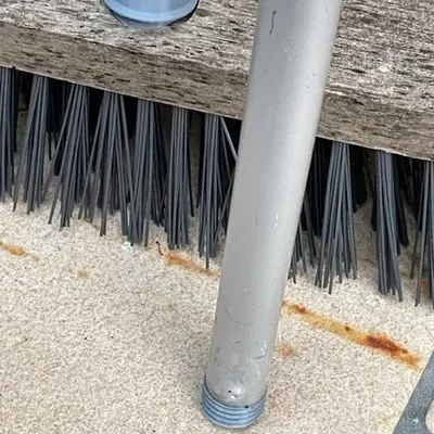 Sửa chữa balai bằng hai chi tiết PLA cho tay cầm nhôm 20 mm