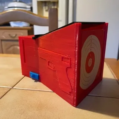 Giá đỡ mục tiêu giấy 10 x 10 cm cho Glock airsoft