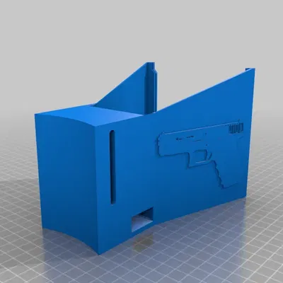 Giá đỡ mục tiêu giấy 10 x 10 cm cho Glock airsoft