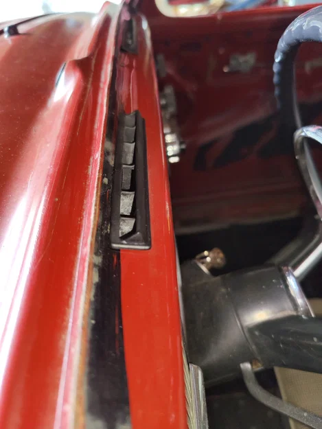 Ventilation cho bảng điều khiển thép VW Beetle năm 70 - Image 3