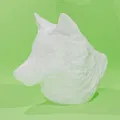 Tượng đầu sói chi tiết cao poly - Thumbnail 3