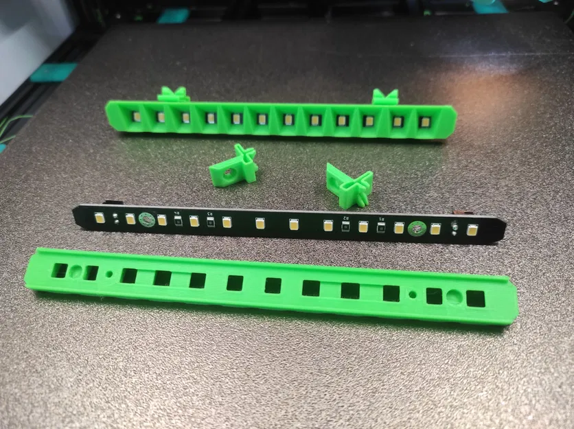 Giá đỡ ánh sáng Voron V0 trên khung Matckstick 1515 - Image 5