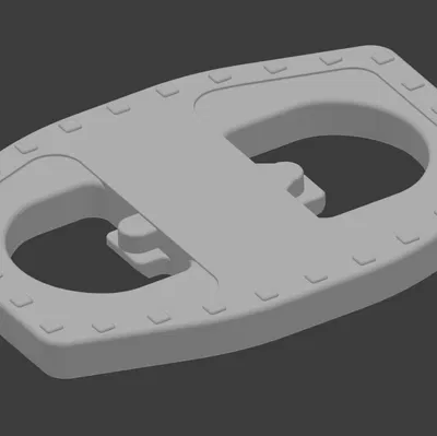 Bảng đạp Shimano SPD với thiết kế tay cầm tùy chỉnh