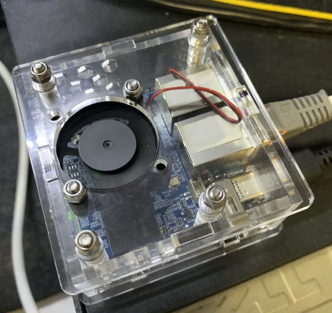 Vỏ acrylic cắt laser cho Orange Pi R1 Plus LTS - Image 1